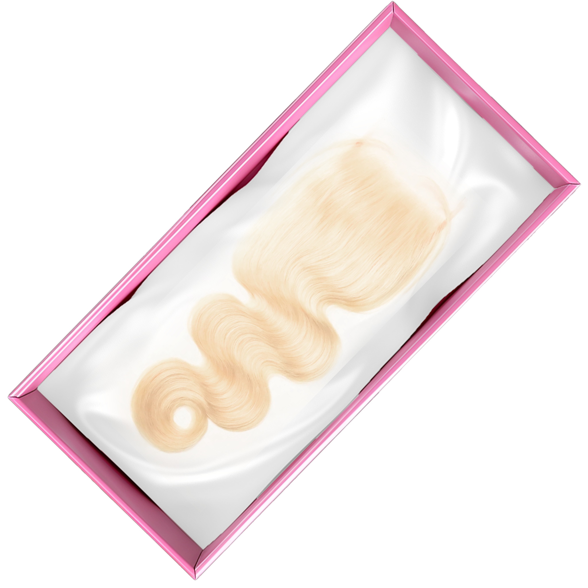 613 Blonde Body Wavy Closure